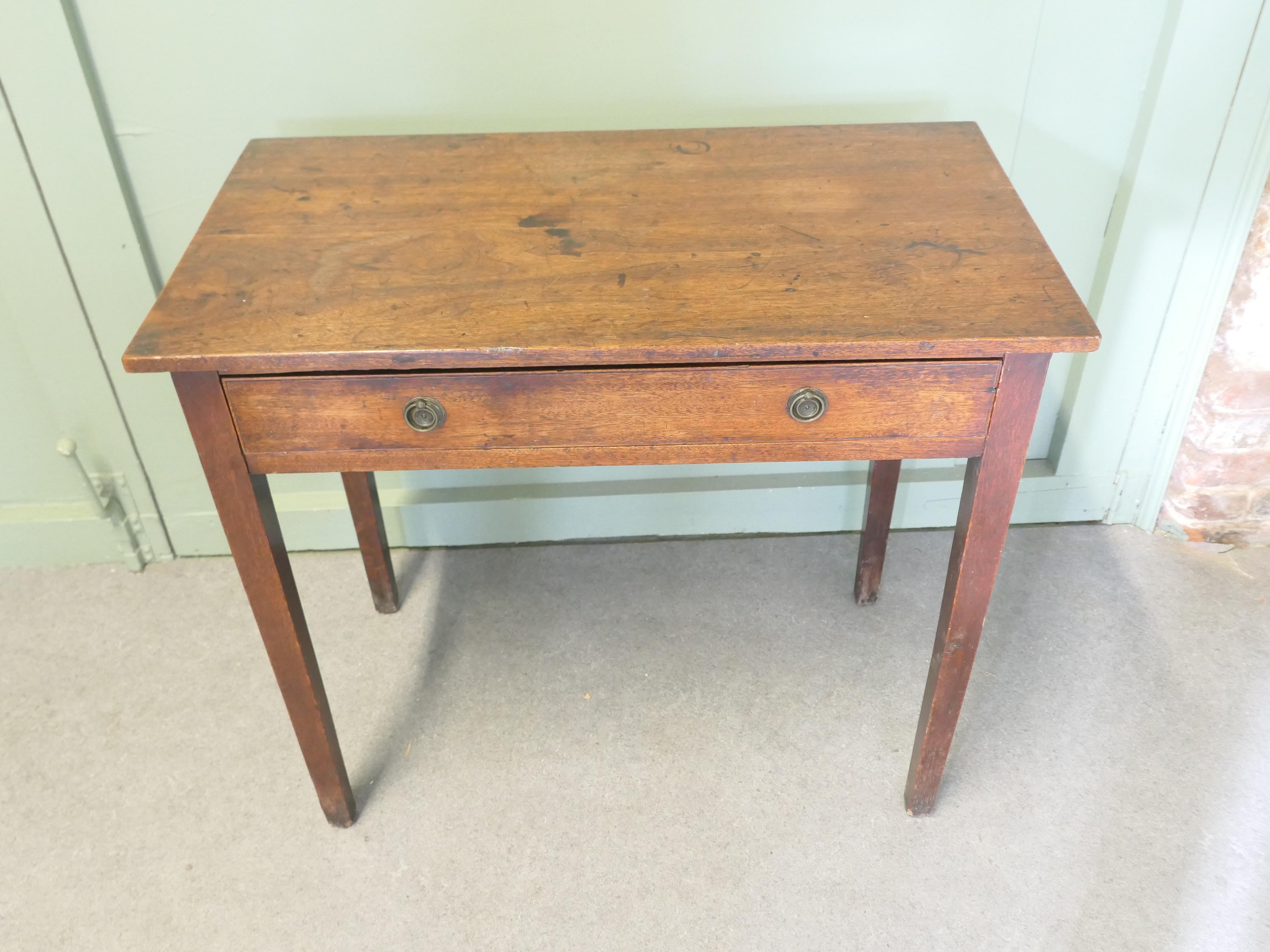 Quercia Un tavolo da scrittura in Oak dei primi del XIX secolo in vendita