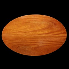 An Early 19th Century Oval Sinhalese Satinwood Table