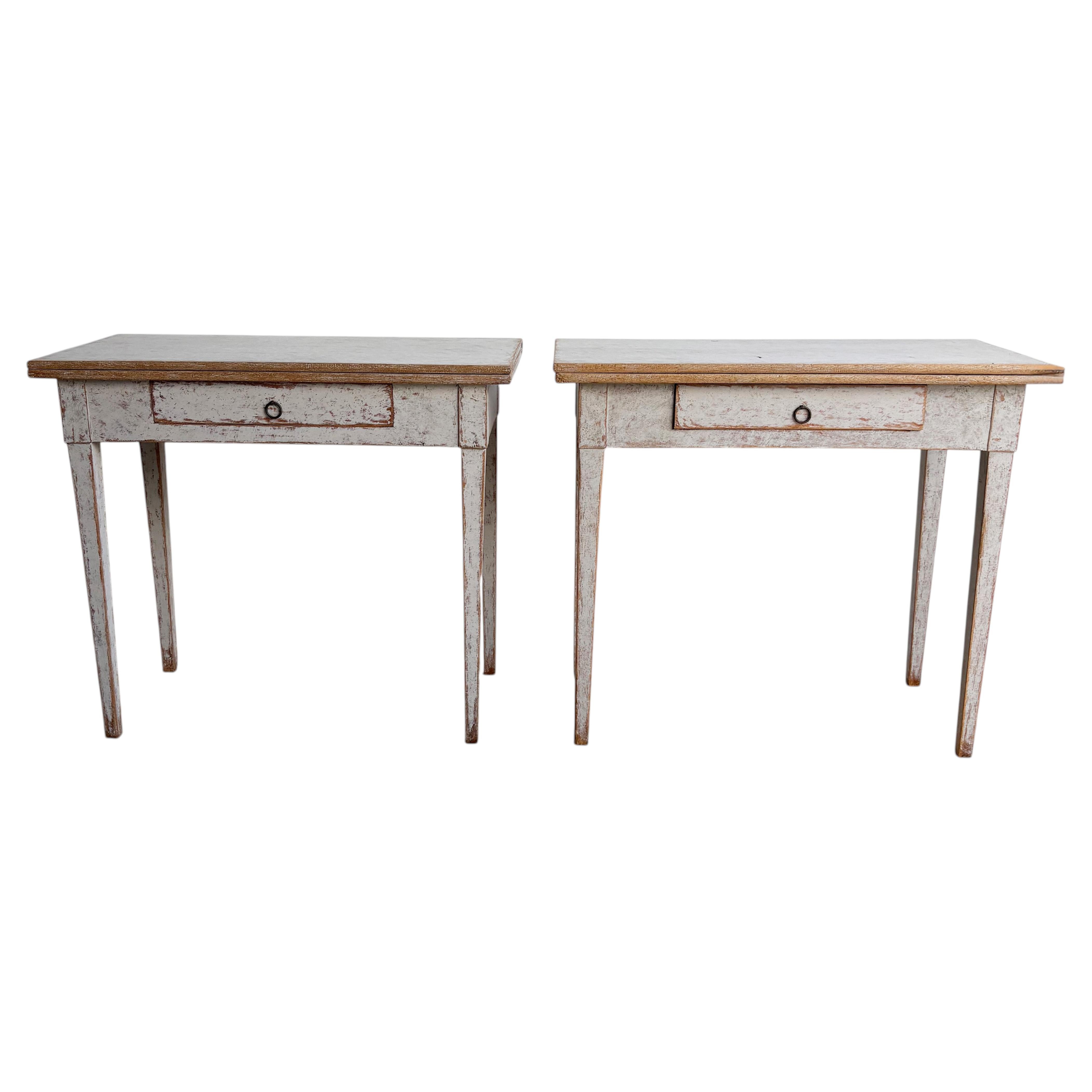 An Early 19th Century Pair of Card Tables