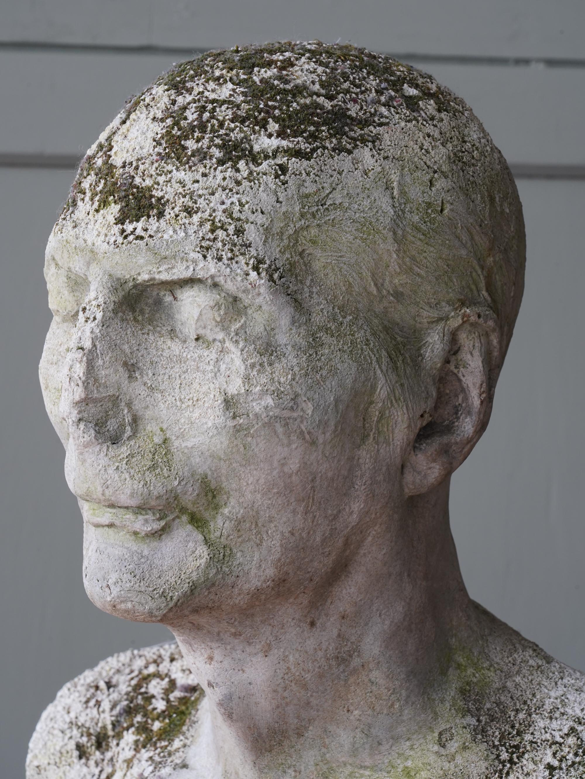 Early 19th Century Plaster Death Mask 1