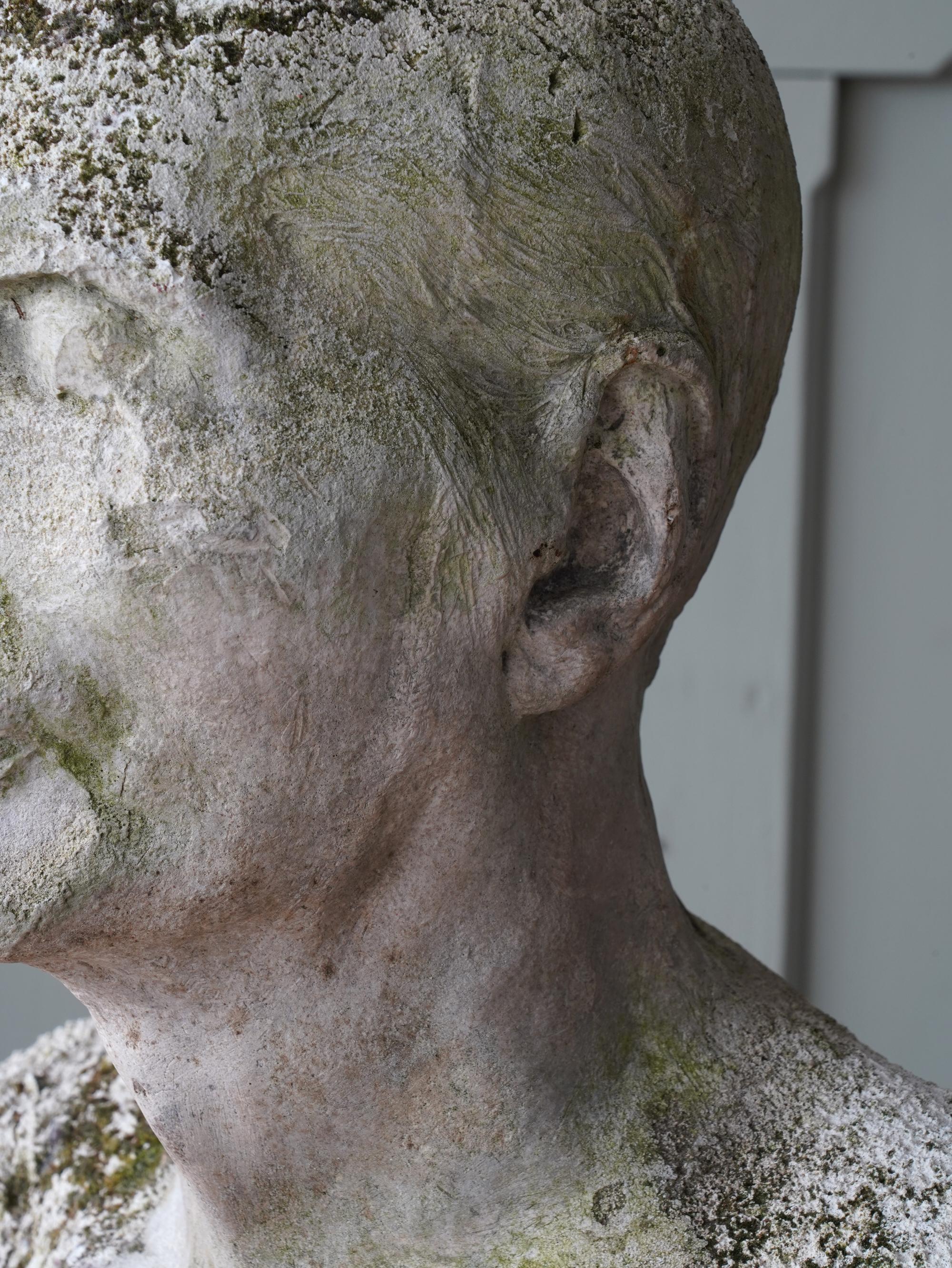 Early 19th Century Plaster Death Mask 2