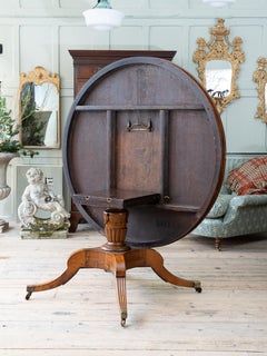 Early 19th Century Pollard Oak Centre Table