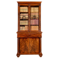 An Early 19th Century Regency Bureau Bookcase After Thomas Hope