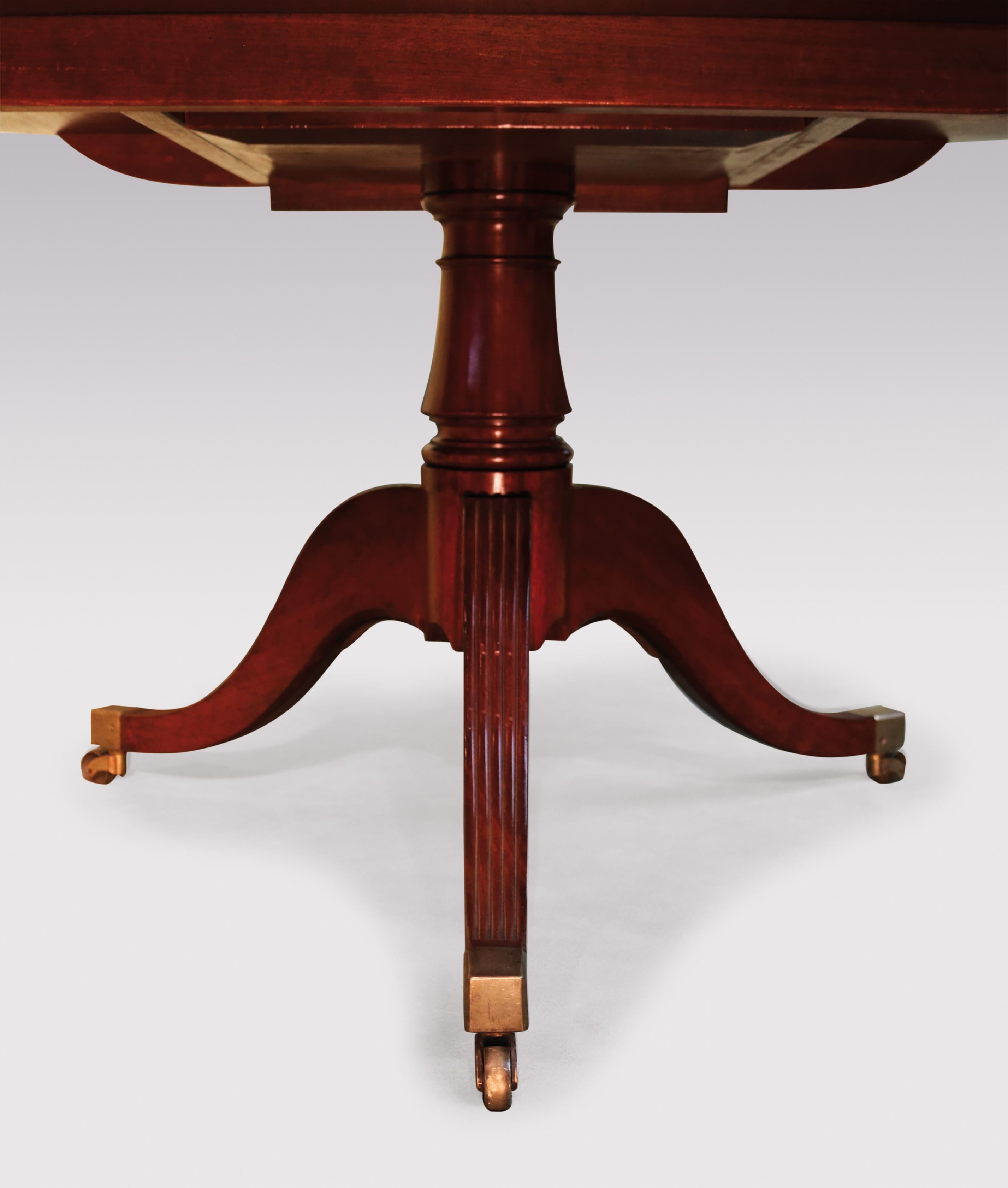 Early 19th Century Regency Period Mahogany Circular Breakfast Table For Sale 1