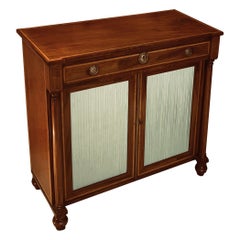 Early 19th Century Regency Period Mahogany Two Door Cabinet