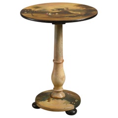 Early 19th Century Regency Period Painted Occasional Table