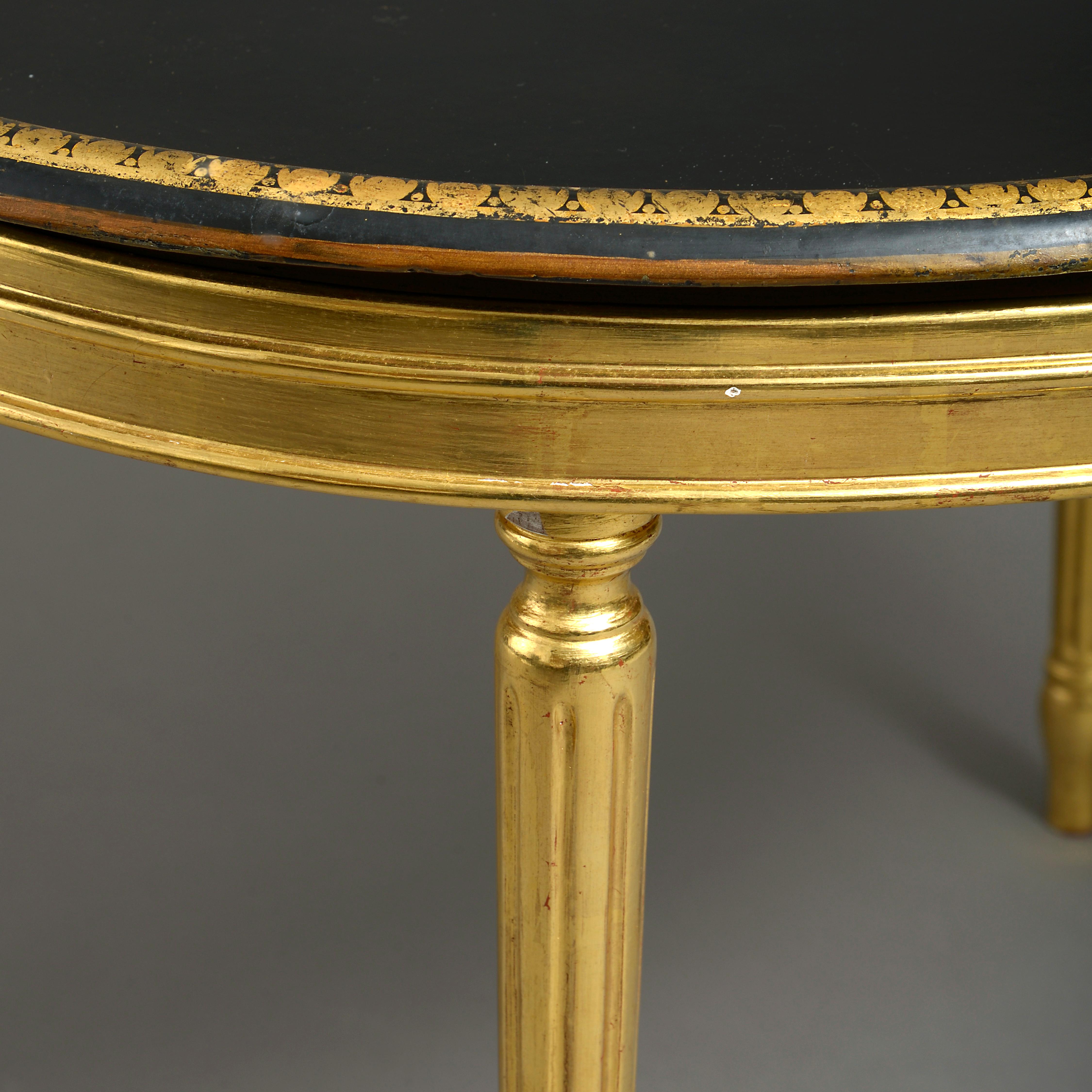Lacquered Early 19th Century Regency Period Papier Mâché Tray Table
