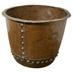 Cuivre antique riveté du début du 19e siècle