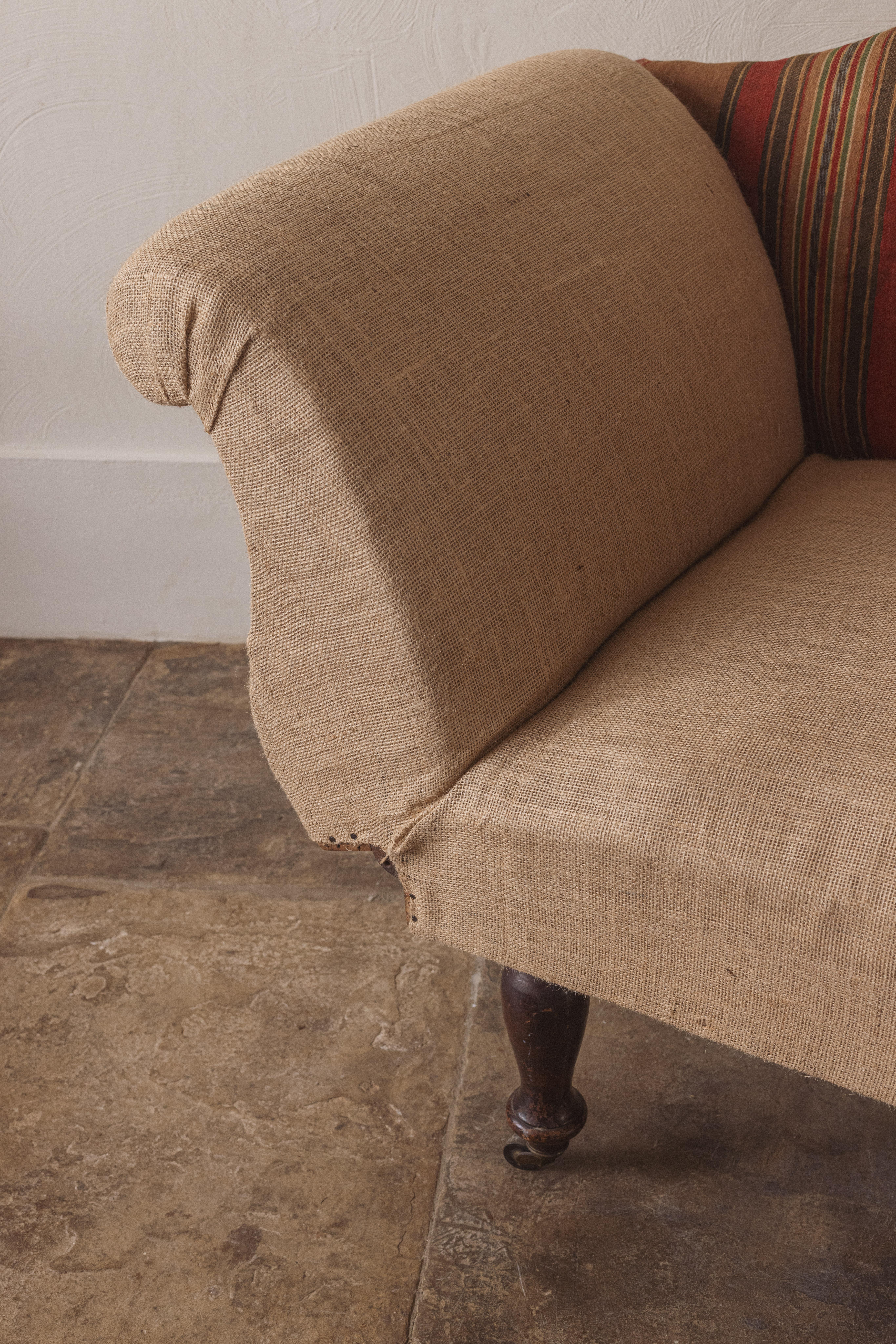 Divano/Chaise Longue dell'inizio del XIX secolo in vendita 5
