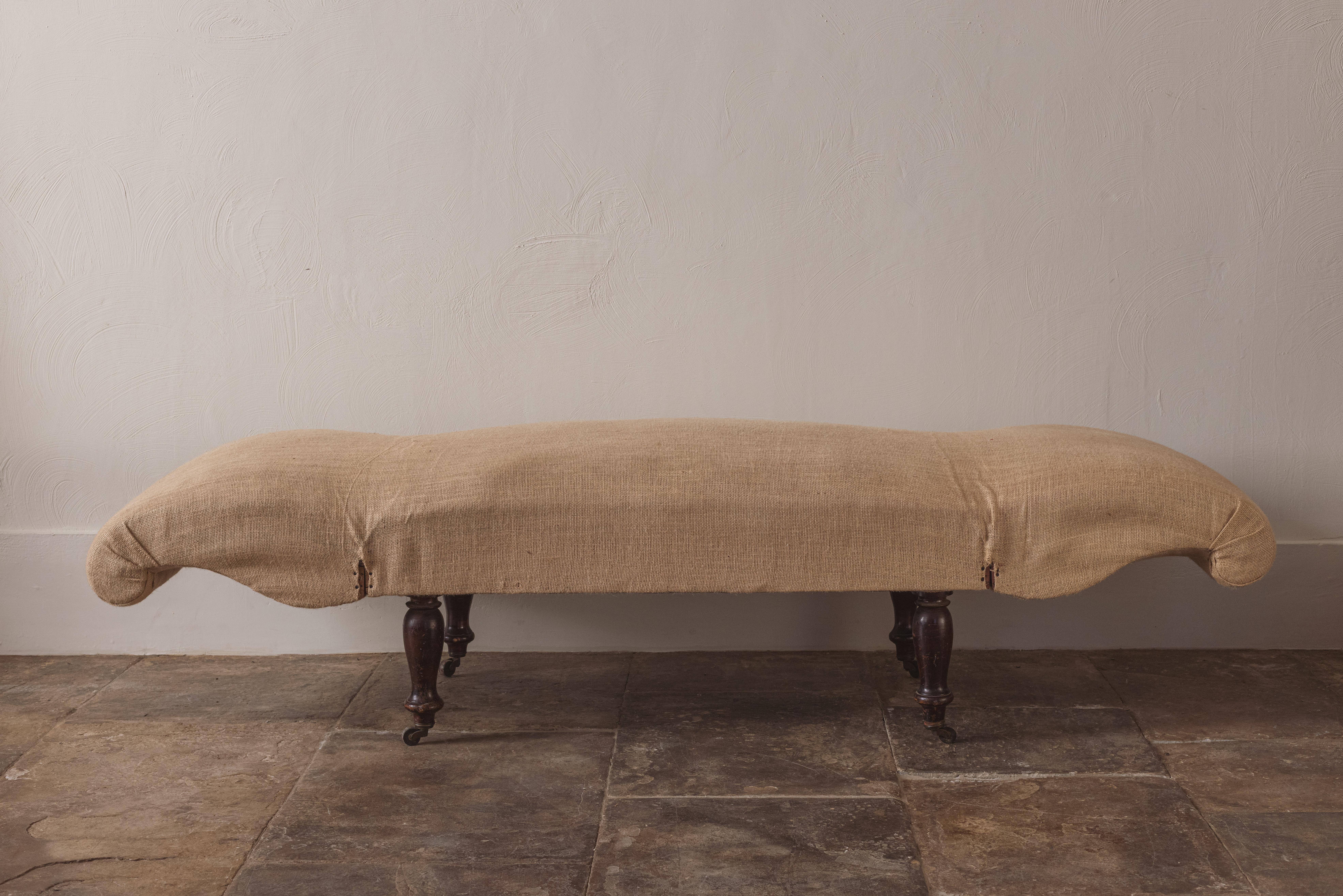 Tappezzeria Divano/Chaise Longue dell'inizio del XIX secolo in vendita