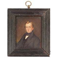 Early 19th Century Portrait Miniature of a Gentleman, circa 1825