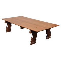An Early 20th C. British Colonial Large Coffee Table (or Daybed)
