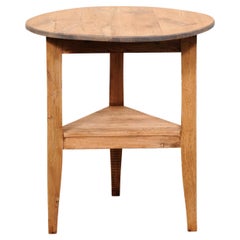 An Early 20th C. English "Cricket" Table
