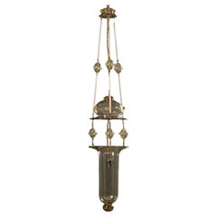 An Early 20th Century Murano Glass Hanging Lantern by Martinuzzi for Venini