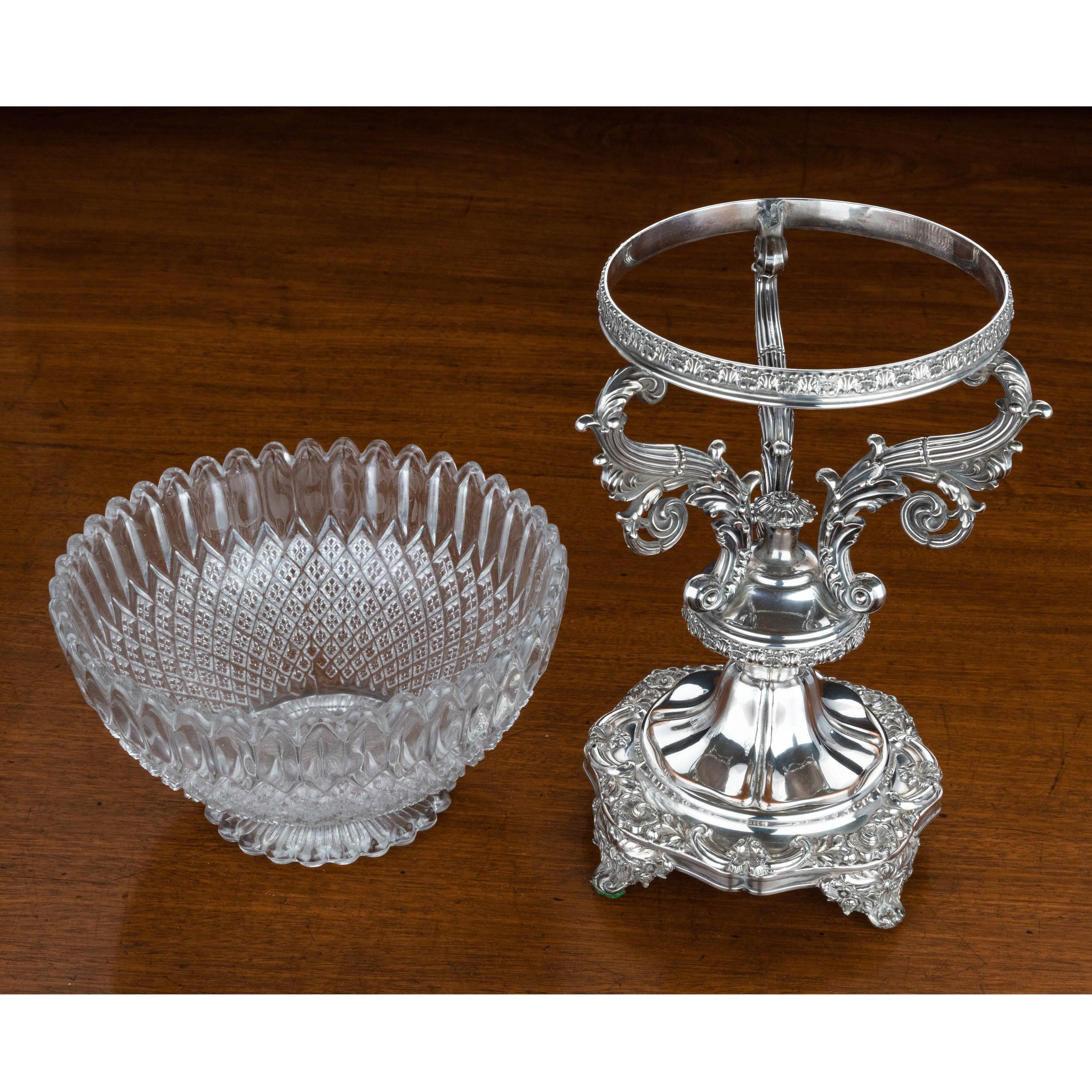 Early 20th Century Silver Plated Syphon Holder In Good Condition In Peterborough, Northamptonshire