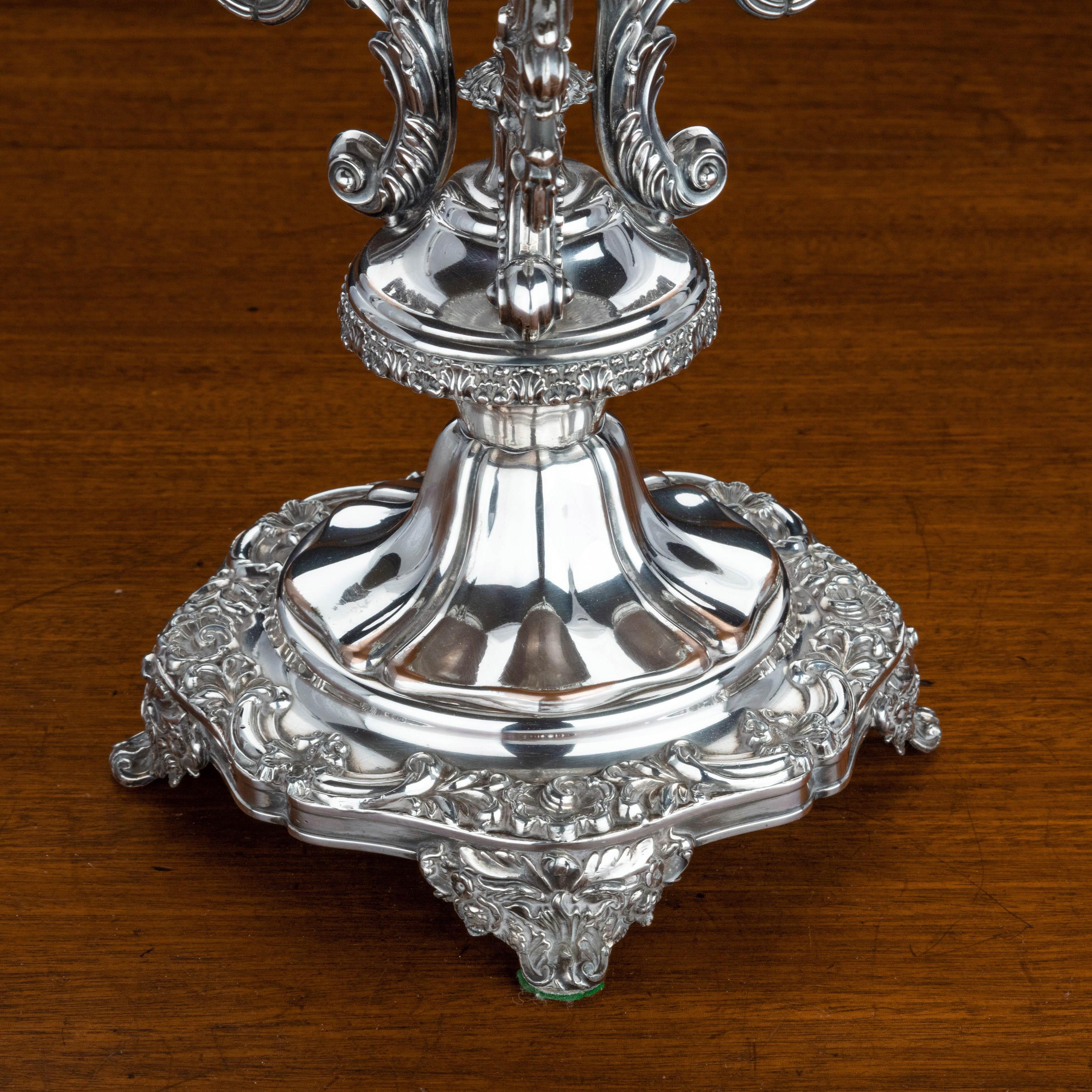 Early 20th Century Silver Plated Syphon Holder 2