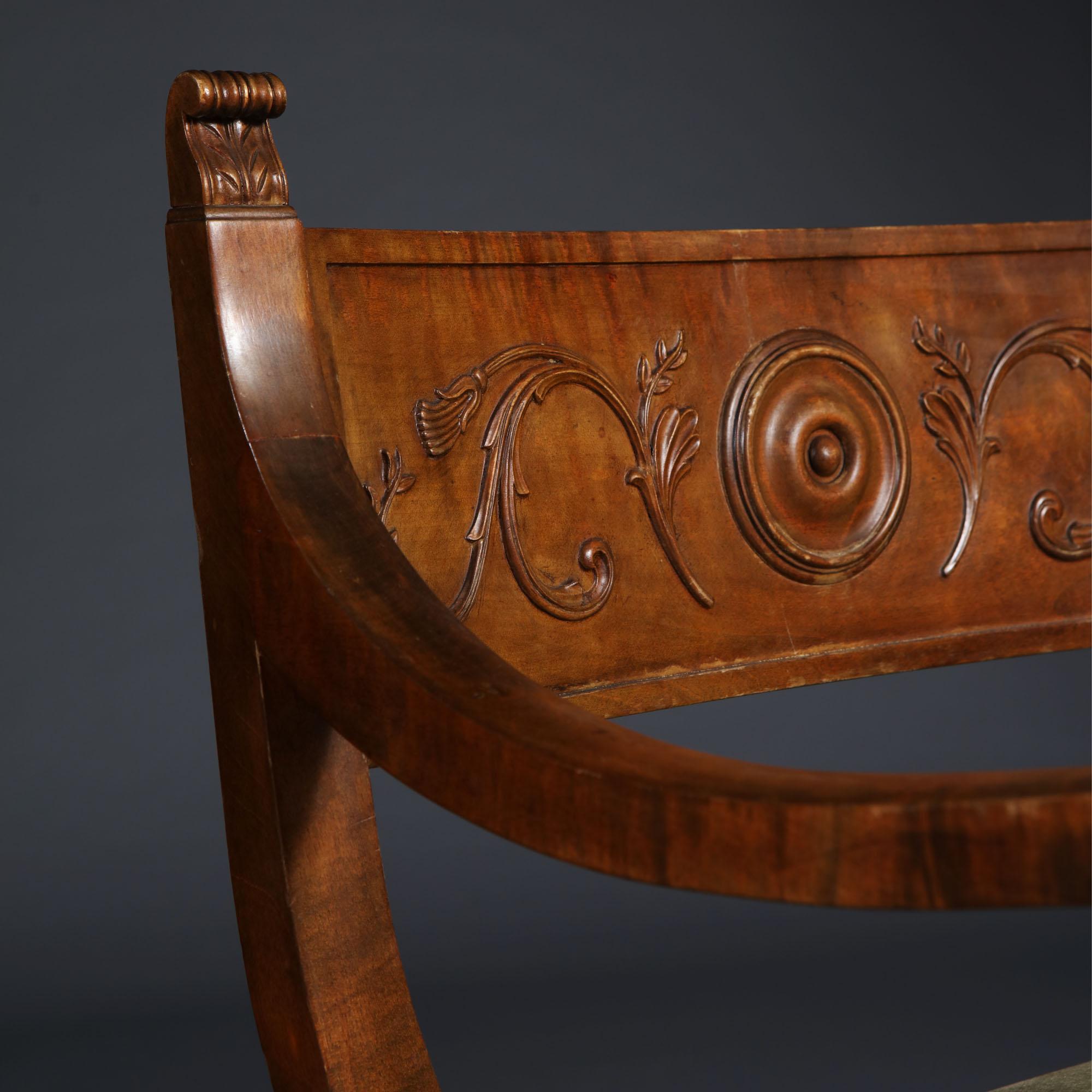 Axel Einar Hjorth, Early 20th Century Stained Birch Armchair 3