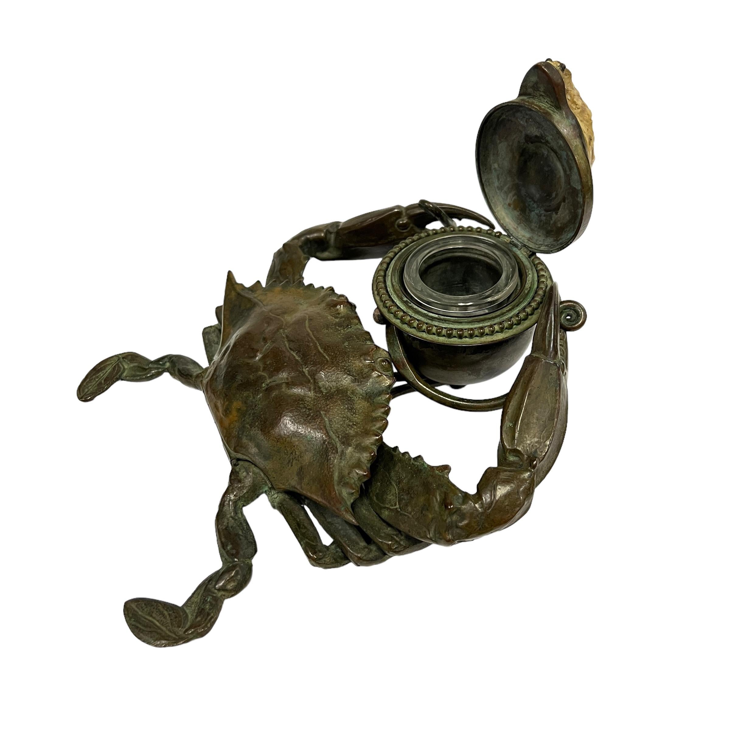 An Early American Art Nouveau Bronze 