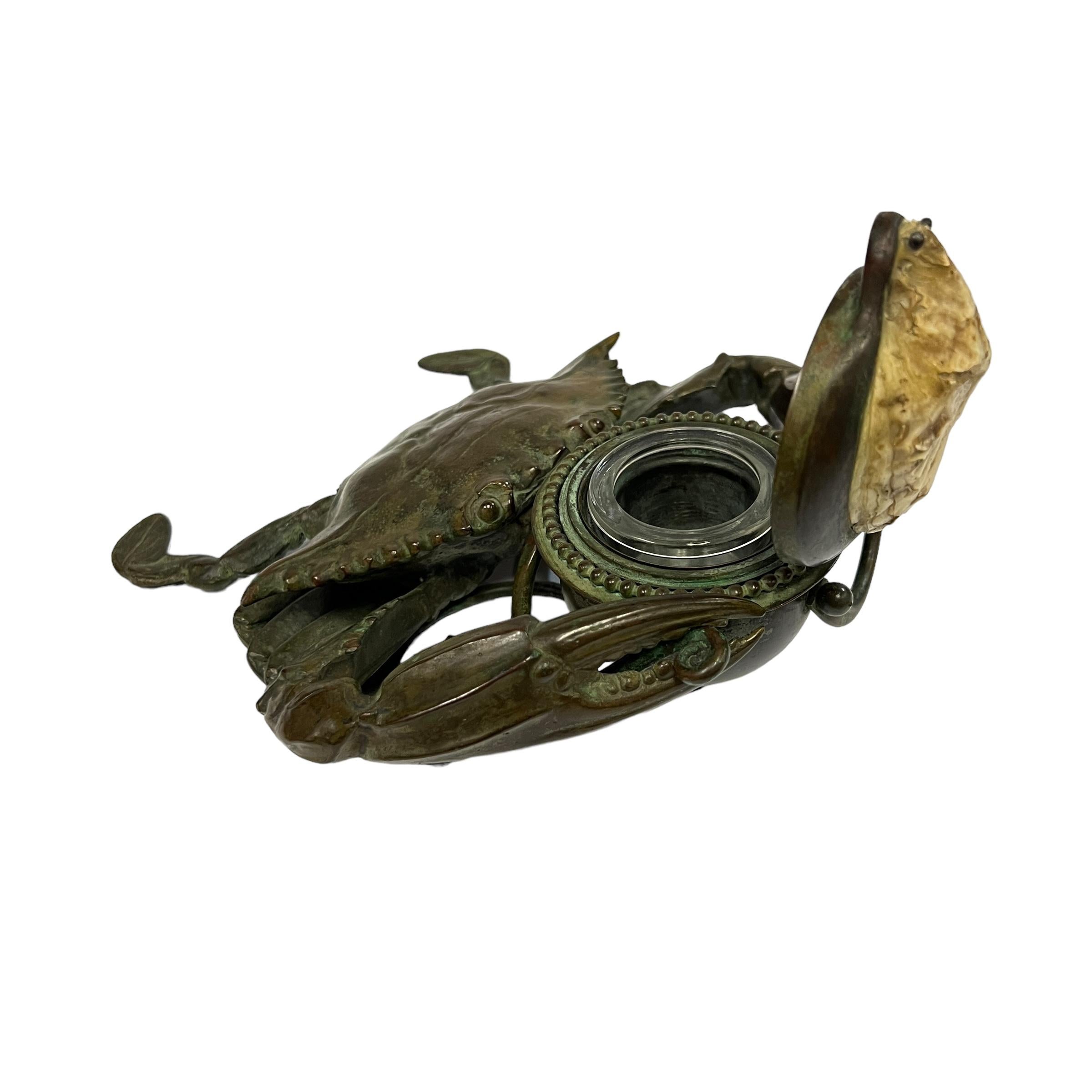 An Early American Art Nouveau Bronze 
