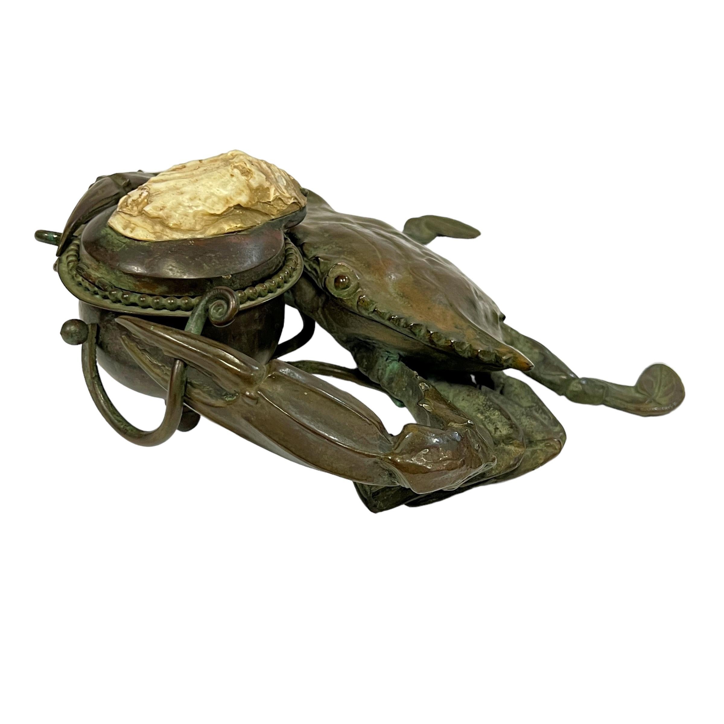 An Early American Art Nouveau Bronze 