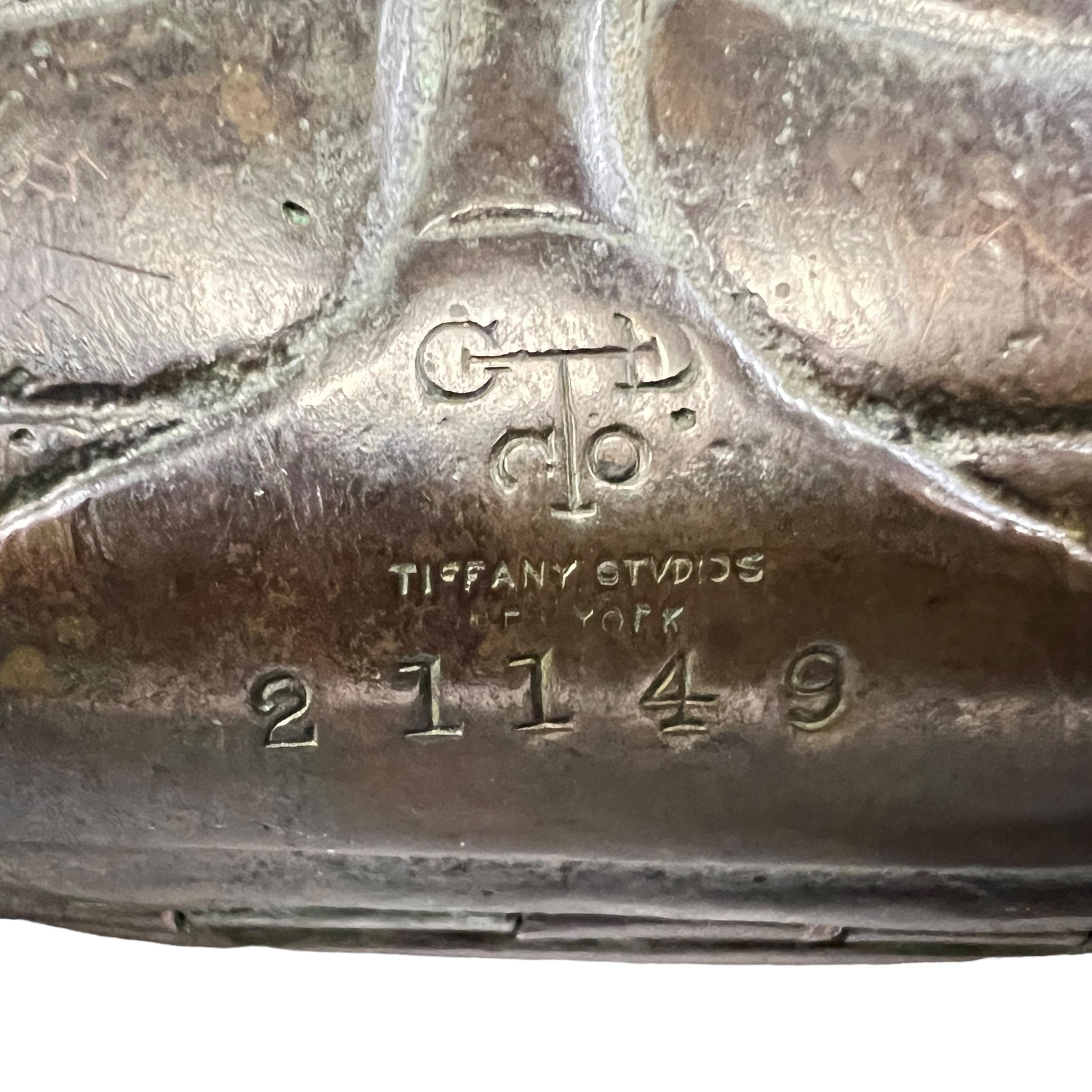 An Early American Art Nouveau Bronze 