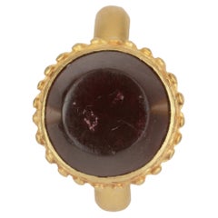 An Early and Rare Byzantine Finger-Ring with High Calyx-Shaped Bezel