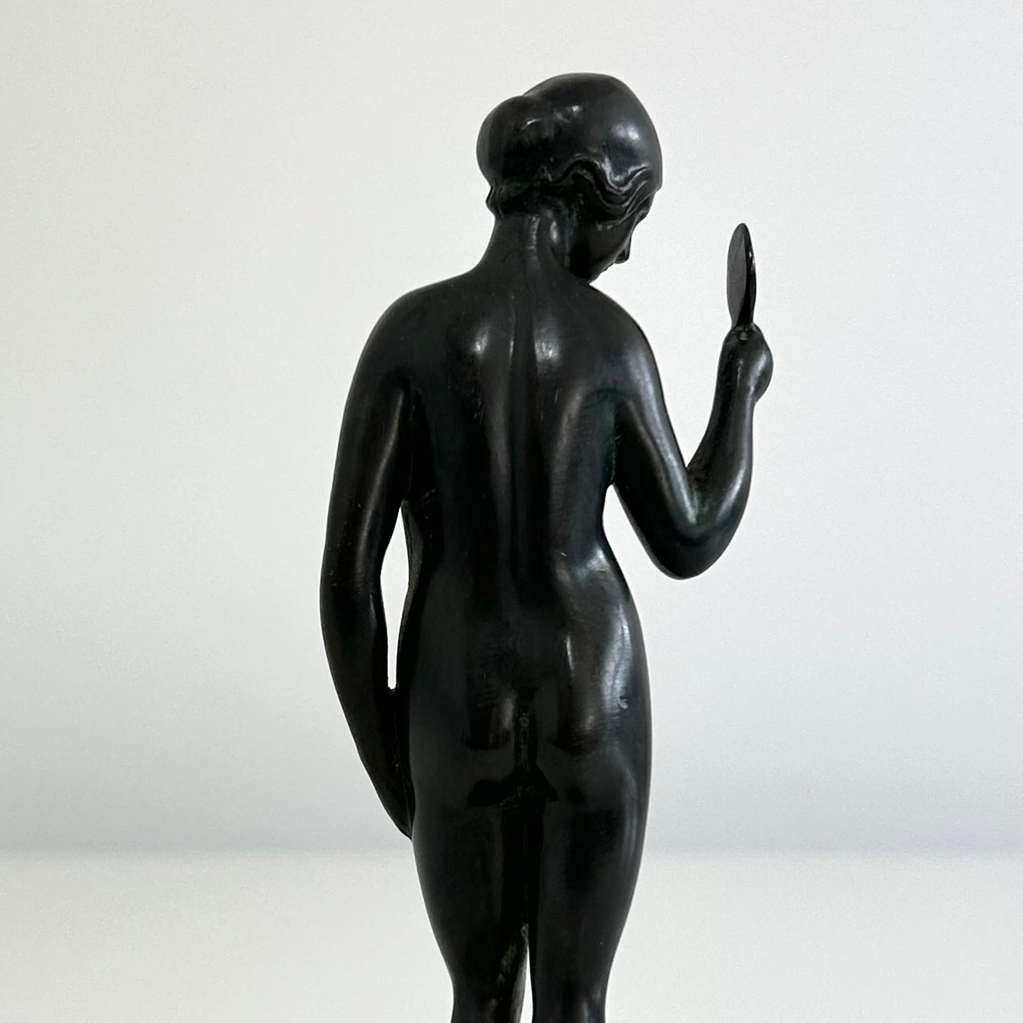 An early figurine by Just Andersen, 1920s, Denmark In Good Condition For Sale In Værløse, DK