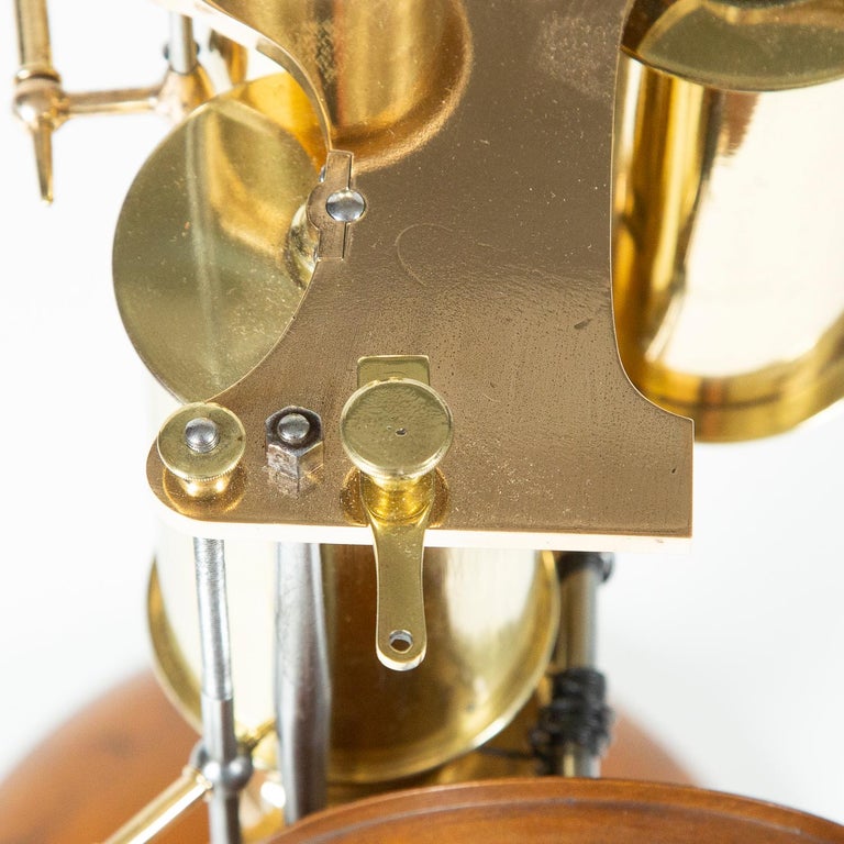 Early French Recording Pressure Gauge For Sale at 1stdibs