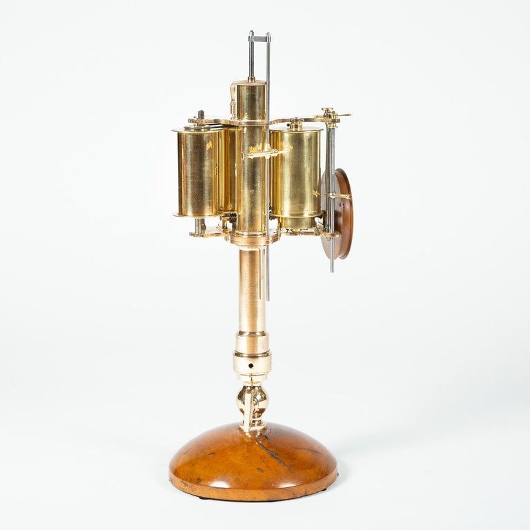 Early French Recording Pressure Gauge For Sale at 1stdibs
