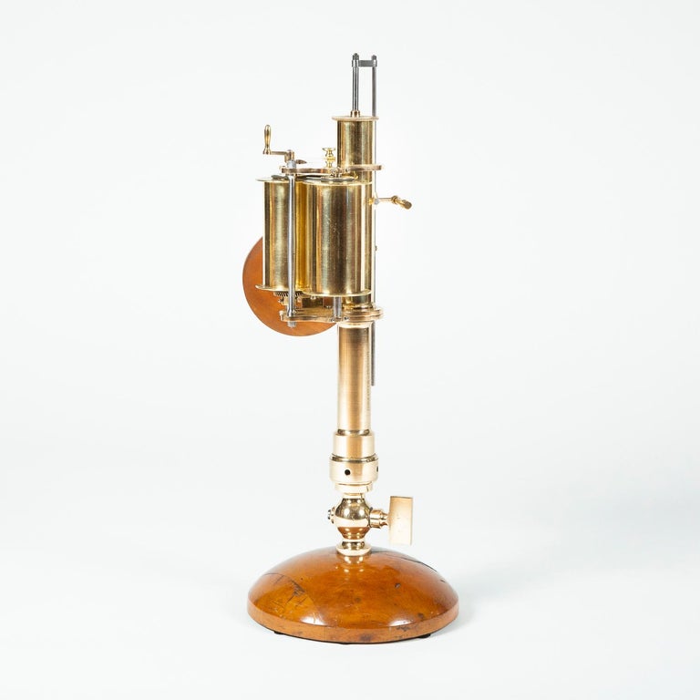 Early French Recording Pressure Gauge For Sale at 1stdibs