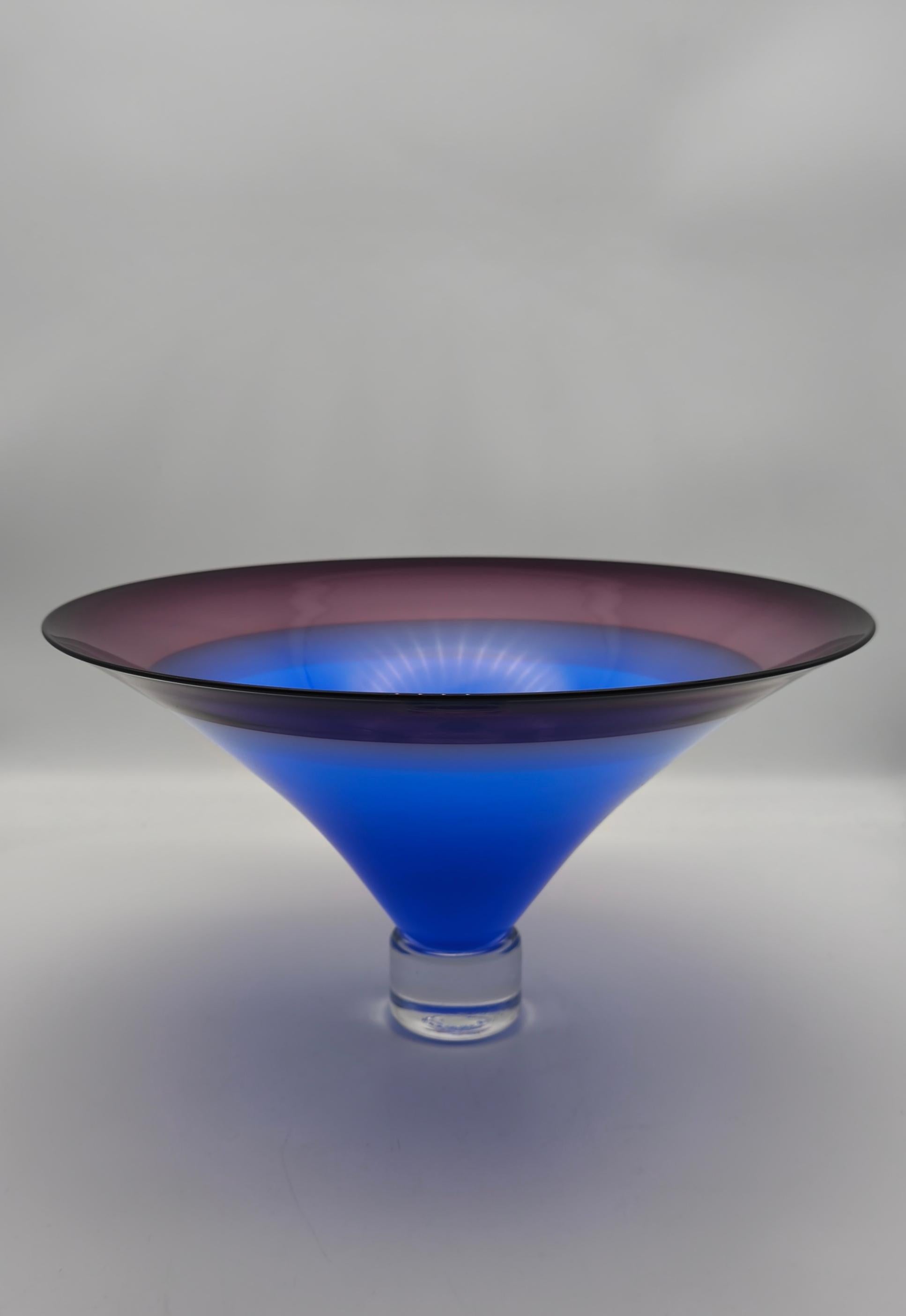 Un primo vaso di vetro di Monica Guggisberg & Philip Baldwin del 1989 in vendita 1