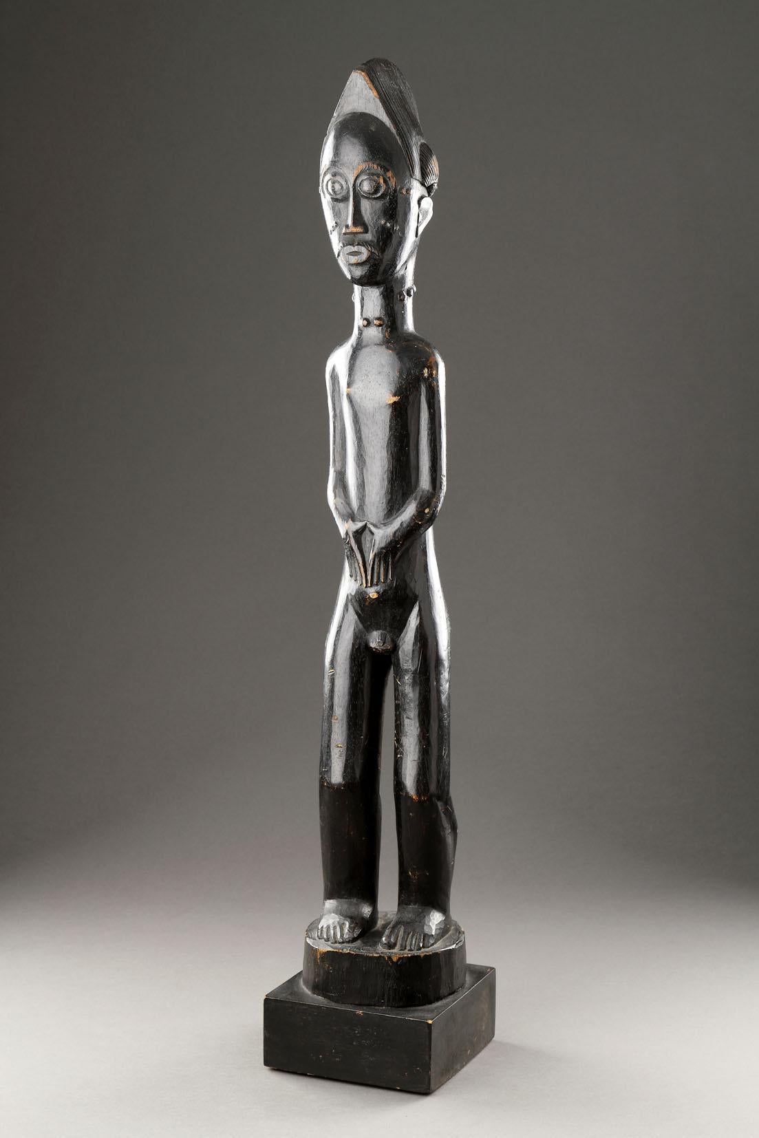 Un primer grupo de cuatro figuras africanas expuesto en Nueva York, septiembre de 1935 Togolés en venta