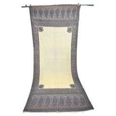 Antique An Early Indian Kashmir Kani weave shawl - East India Companies Circa 1810