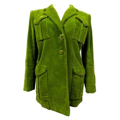 An Early Jeanne Lanvin Women's Sport Velvet  French Couture Collection 1947