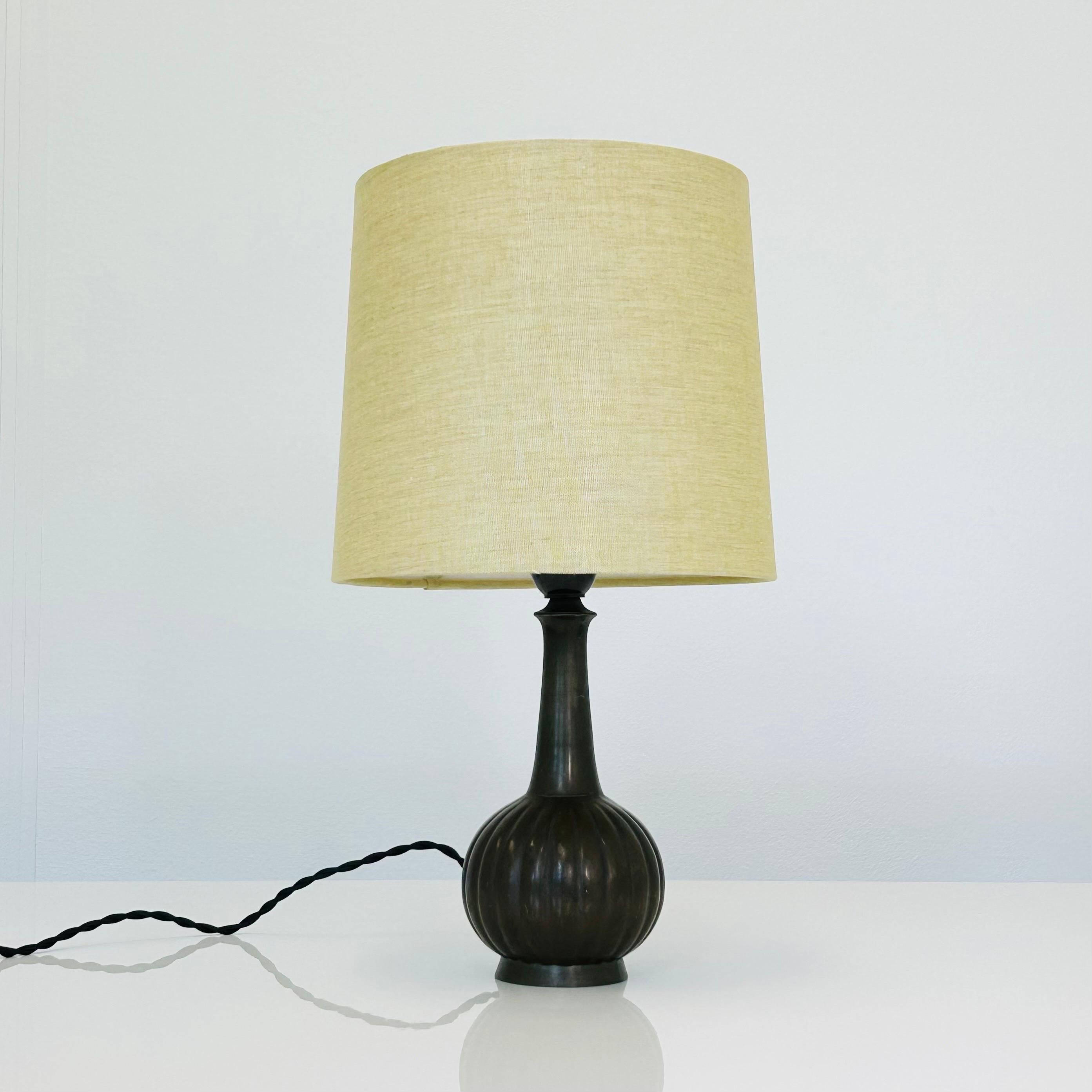 Danish Early Just Andersen Desk Lamp, 1920s, Denmark