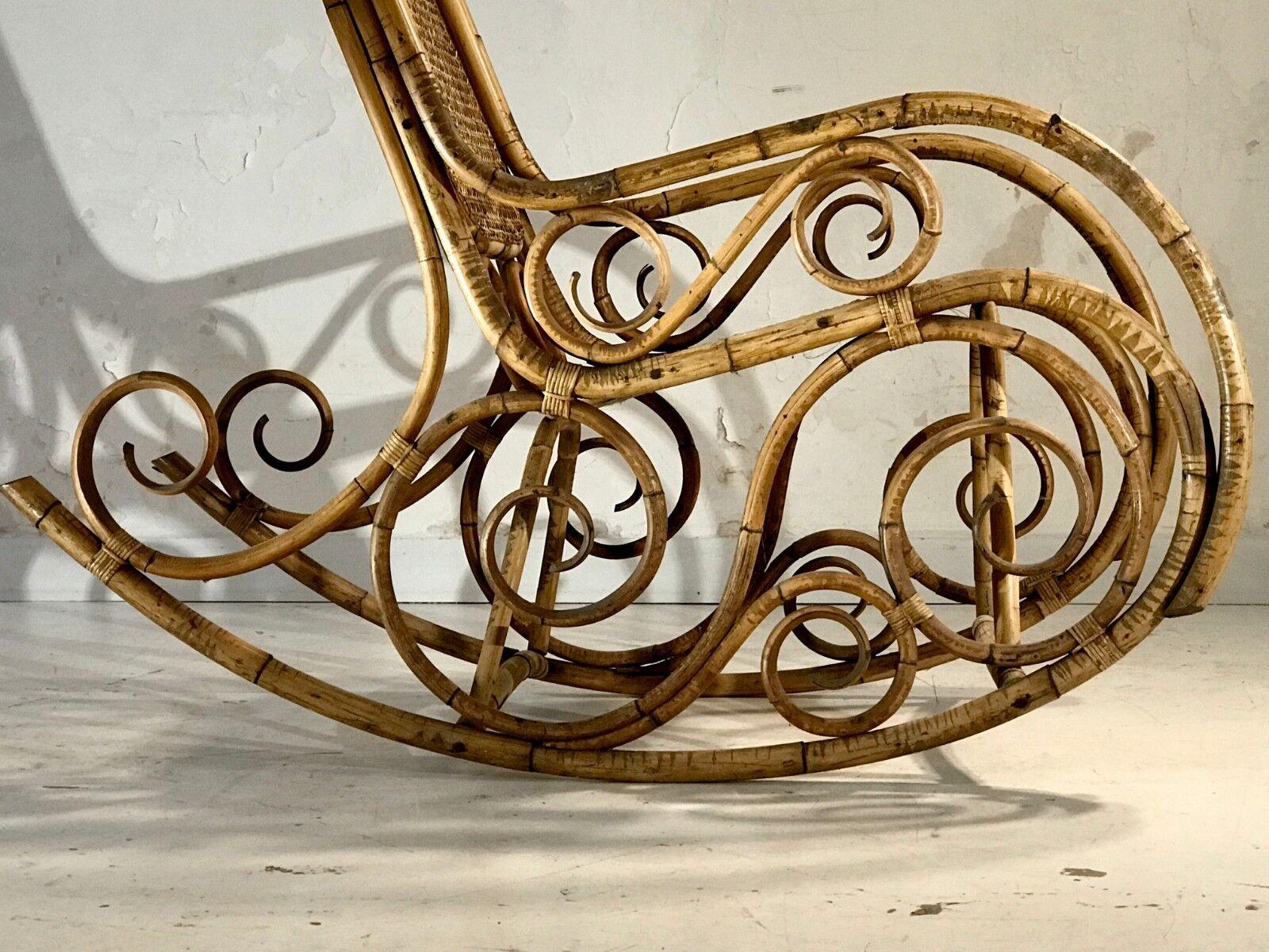 An Early MODERN NEO-CLASSICAL FREE-FORM ROCKING-CHAIR by THONET, France 1900 For Sale 5