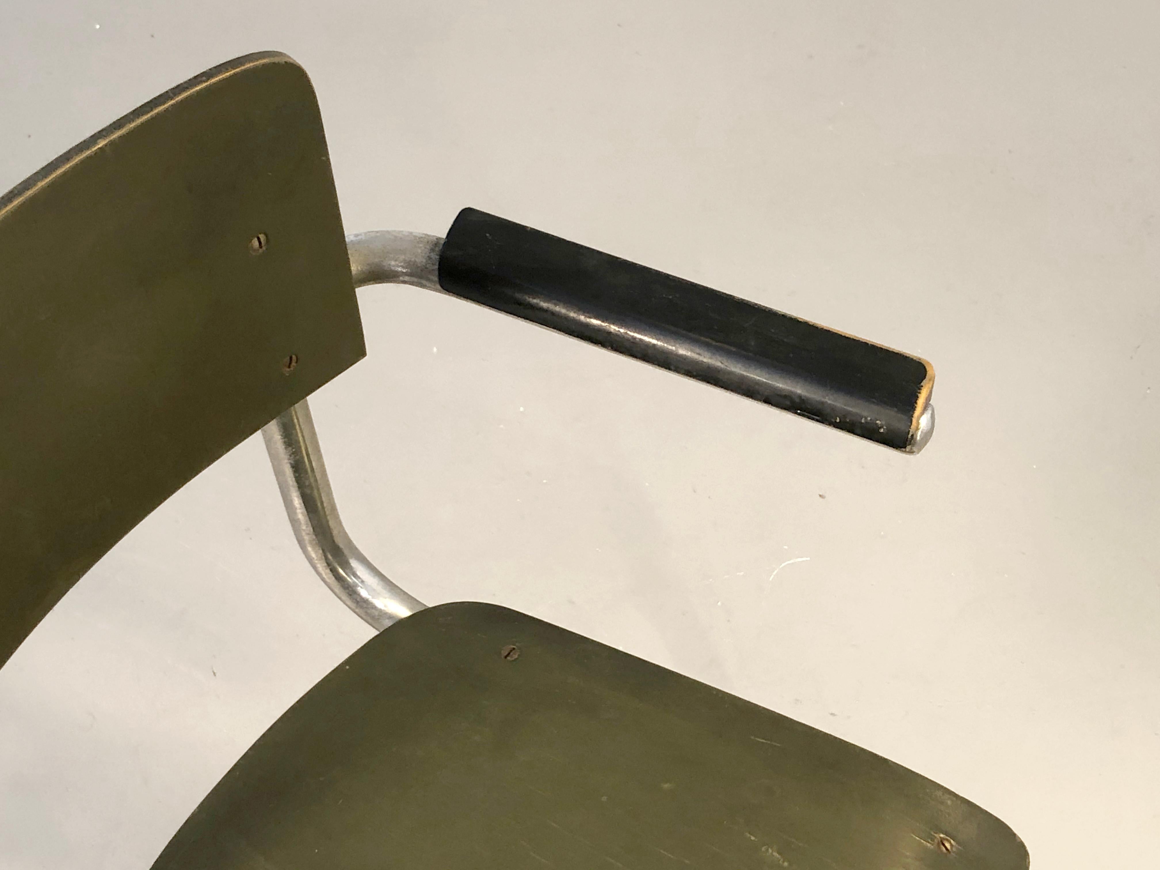 SILLA BAUHAUS MODERNISTA de MART STAM para MAUSER WERKE, Alemania 1930 en venta 7