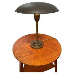 Lámpara de mesa modernista de latón de Fog & Mørup, Dinamarca