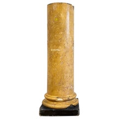 Eine sienesische Scagliola-Säule aus dem frühen neunzehnten Jahrhundert