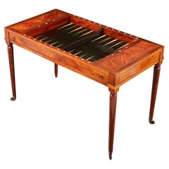 Early Nineteenth Century Tric Trac Table