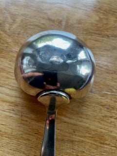 Early production silver plated Alpacca Ladle by Gio Ponti, Arthur Krupp Milano