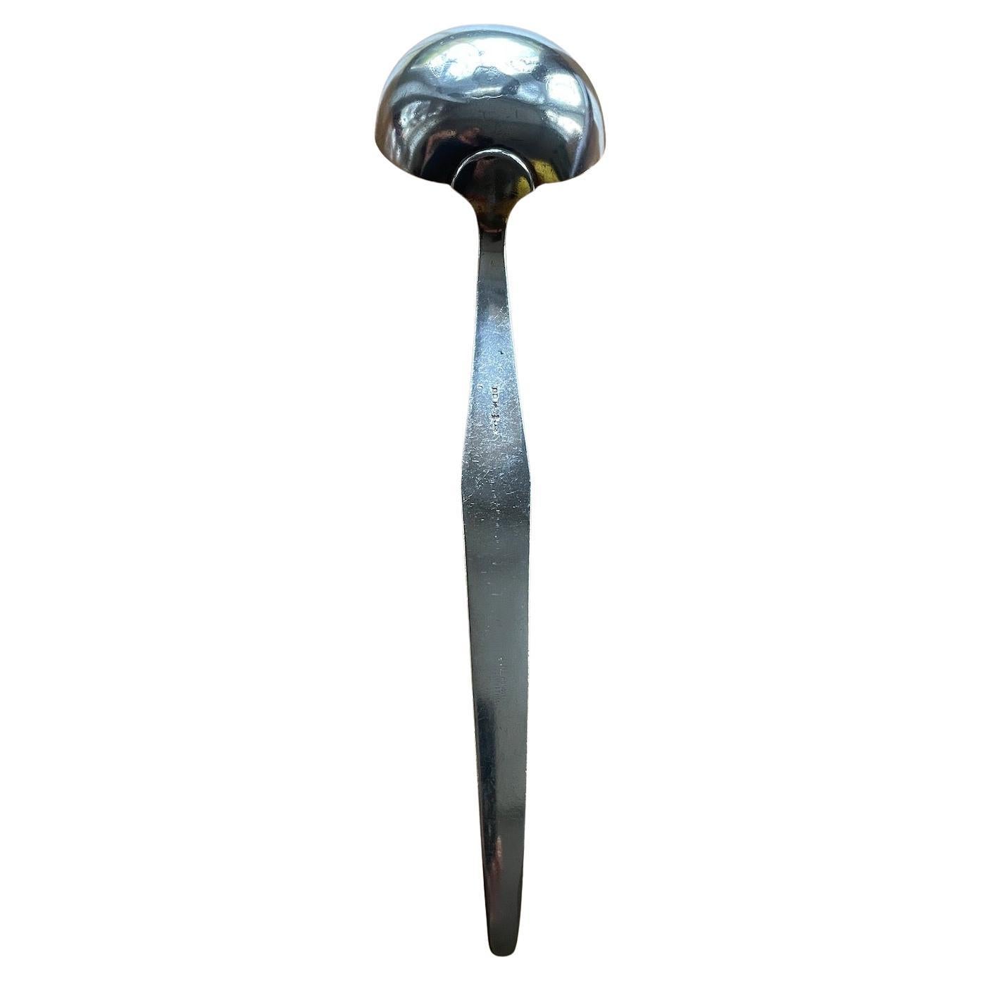 An early production silver plated Ladle by Gio Ponti for Arthur Krupp Milano For Sale 2