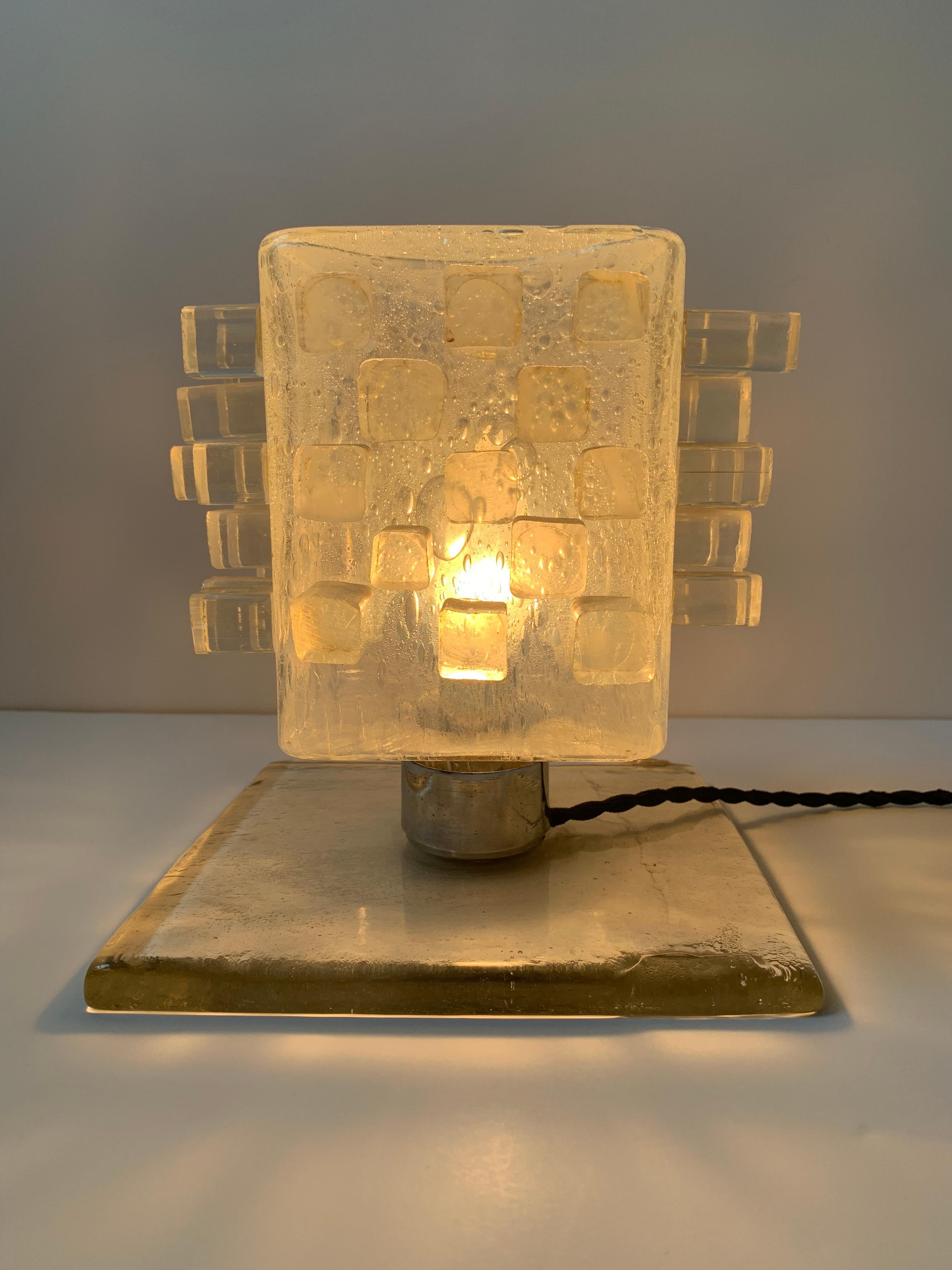 An early production table lamp by Poliarte For Sale 2