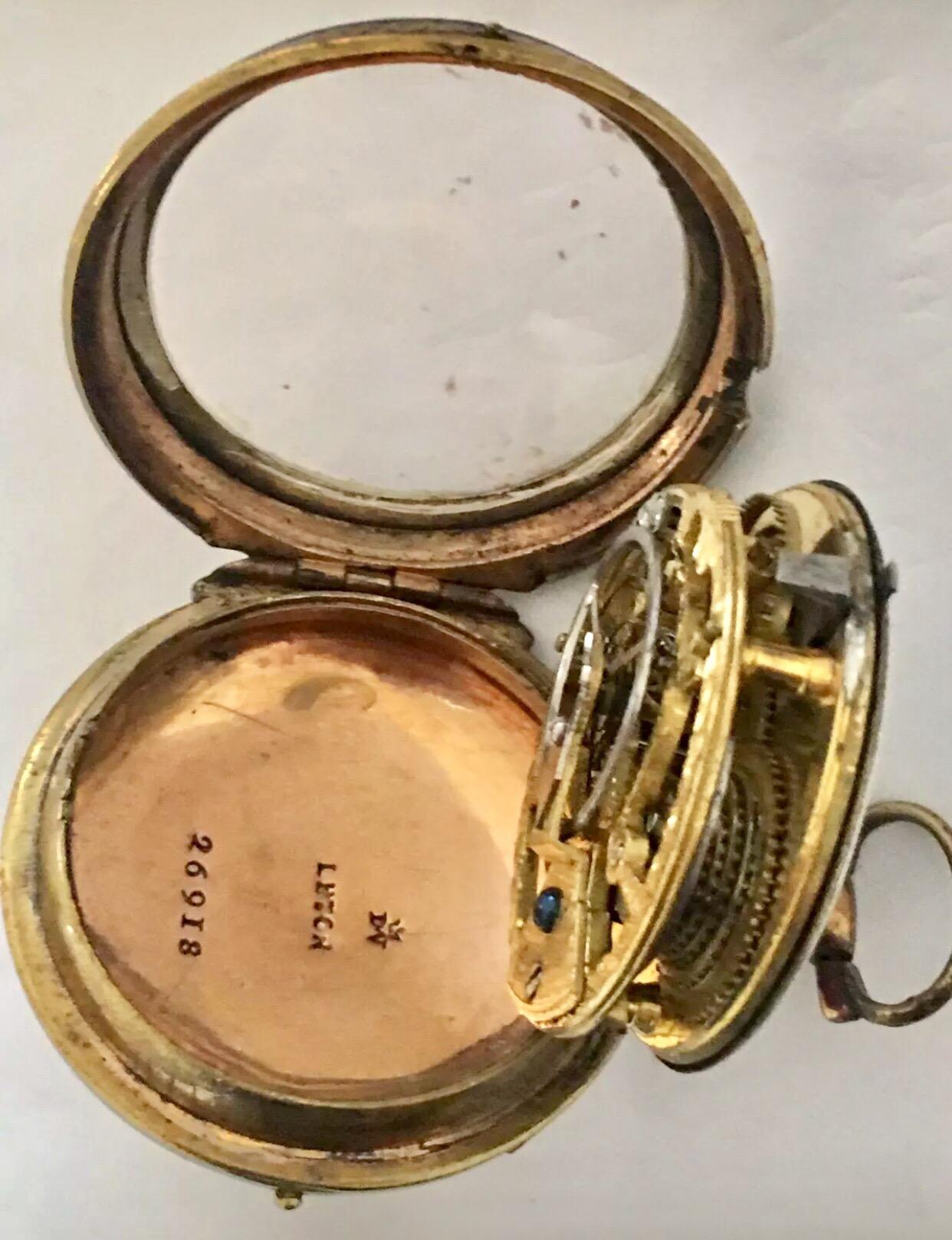 18th century pocket watch reproduction