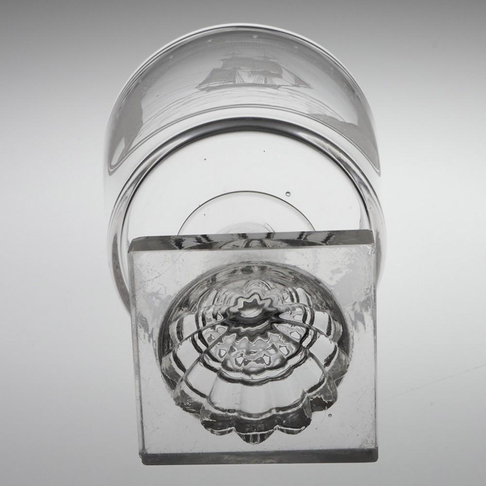 Glass An Early Sunderland Bridge Rummer, c1805