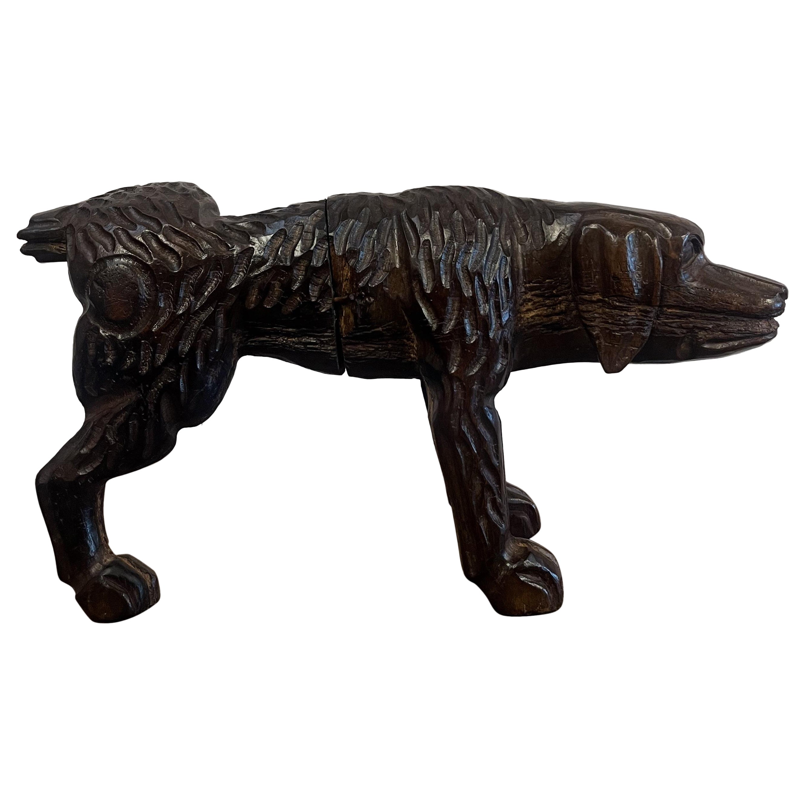 An Early Twentieth Century Folk Art Dog For Sale