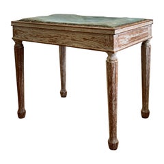 An early Twentieth Century limed oak stool