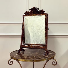 An Early Twentieth Century Tortoiseshell Dressing Mirror 