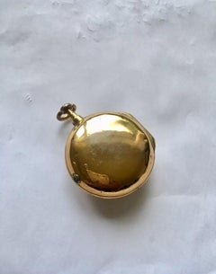 Early Verge Fusee Pair Cased Pocket Watch Signed G. Graham, London