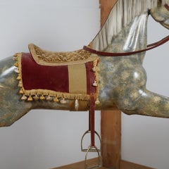 An Early Victorian Carousel Rocking Horse